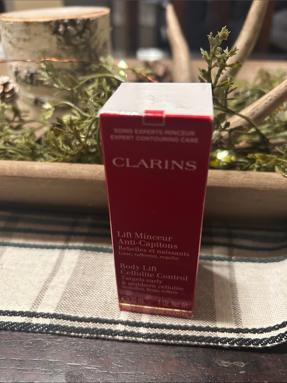 Clarins Body Lift Cellulite Control - Red and White Box